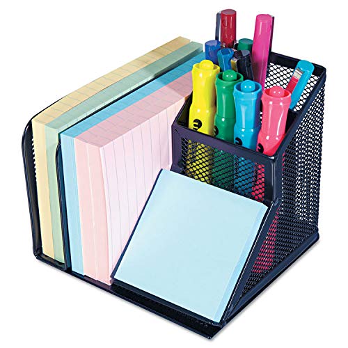 Universal 20002 Mesh Desk Organizer, Black - Thumbnail 2