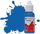Humbrol Baltic Blue Metallic Acrylic Paint 14ml Dropper No 52