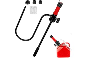 S&L-Winyer Fuel Transfer Pump, Aa Or 2D Battery Powered, Advanced Adapter Fits All Size Cans, Liquid Transfer Pump Extra Long Thickened Hose, Portable Liquid Pump For Gasoline,Outlet: 35.6"