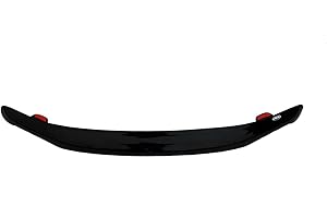 Auto Ventshade [AVS] Bugflector II Hood Shield / Protector | Fits 2008 - 2012 Ford Escape, 2008 - 2011 Mazda Tribute | High Profile Bug Deflector - 1 pc., Dark Smoke | 24818