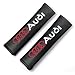 Stanniz(TM) Audi Embroidered Seat Belt Shoulder Cushion Cover Pad