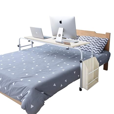 Overbed Table Overbed Trolley Storage Desk Home Rolling Mobile
