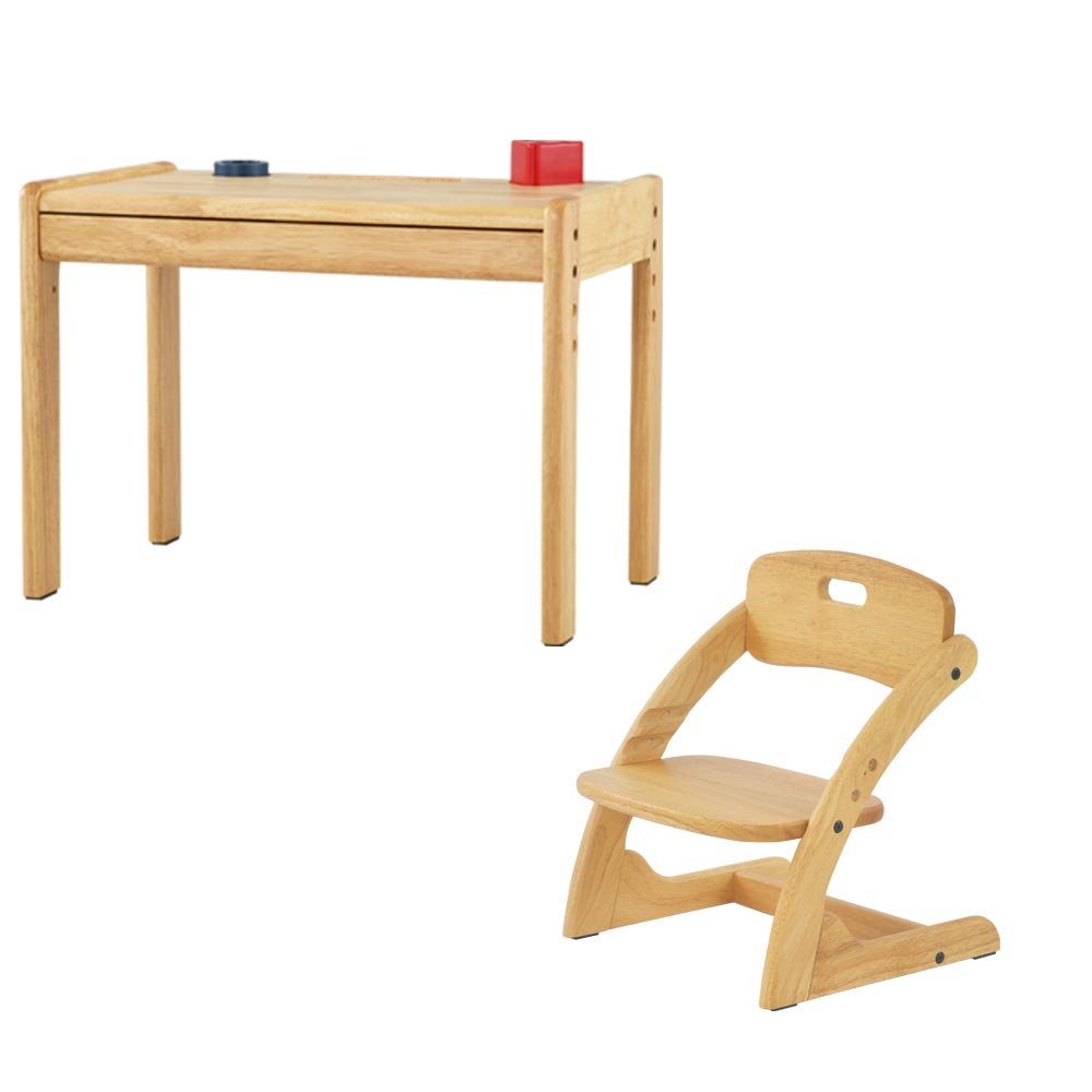 キッズデスク 子供用机 ペン立て小物入れ付 高さ調節可能 学習机 チェア ２点セット B00v7jy284 お客様組み立て Parent 木製 机いすセット 家具 期間限定お試し価格