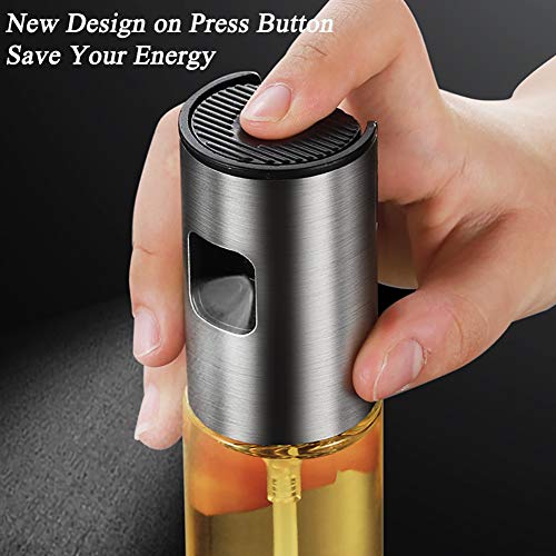 Oil Sprayer Mister for Cooking Olive Oil Spritzer for Air Fryer Vinegar Vegetable Oil Dispenser Portable Mini Kitchen… - Image 2