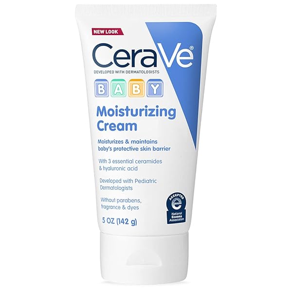 CERAVE BABY CREAM, GENTLE MOISTURIZING CREAM WITH HYALURONIC...