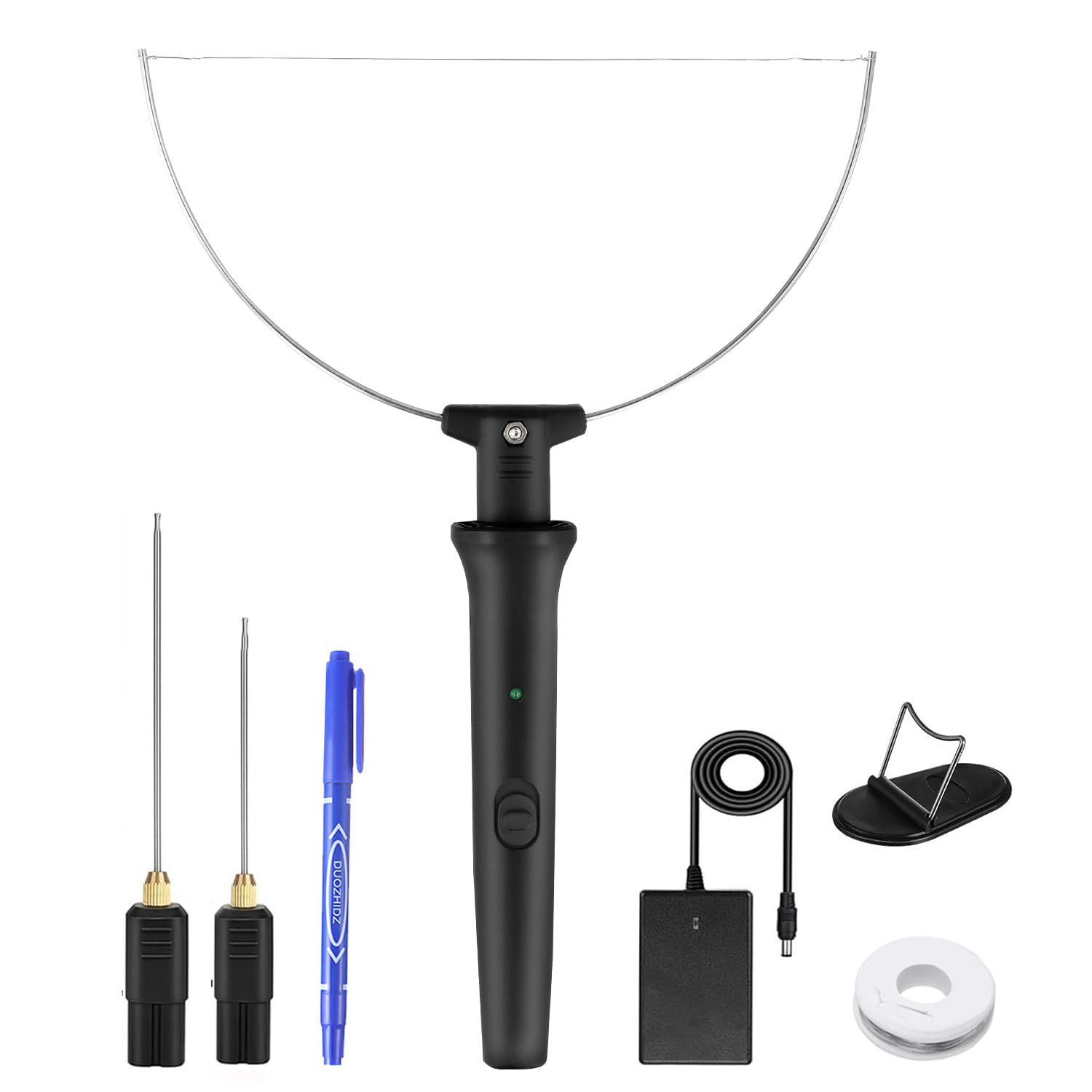 3-in-1 Electric Hot Wire Foam Cutter, 18W Styrofoam Cutting Tool, Polystyrene Cutting Kit for Foam Carving, DIY Crafts