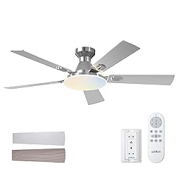 addlon Ceiling Fans with Lights, 52 inch Flush