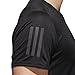 adidas Men's Running Response Short Sleeve Tee, Black, Large