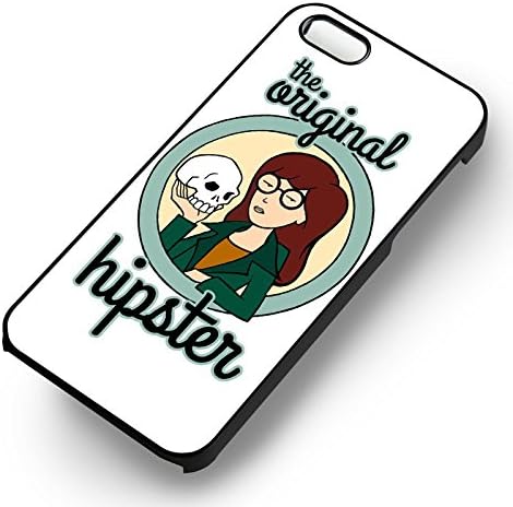 Unique Daria Hipster for iPhone 5 or iPhone 5S or iPhone 5SE Case (Black Hardplastic Case) J8N4CX