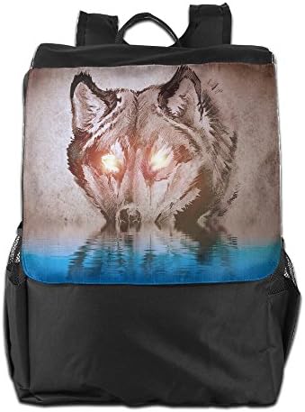 Wolf Big Student Superbreak Backpack For School Casual Travel Daypack - Lightweight