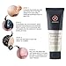 Black Peel Off Mask with Brush Blackhead Remover Purifying Black Mask, Activated Charcoal Deep Cleansing Facial Acne Pore Cleaner 80g