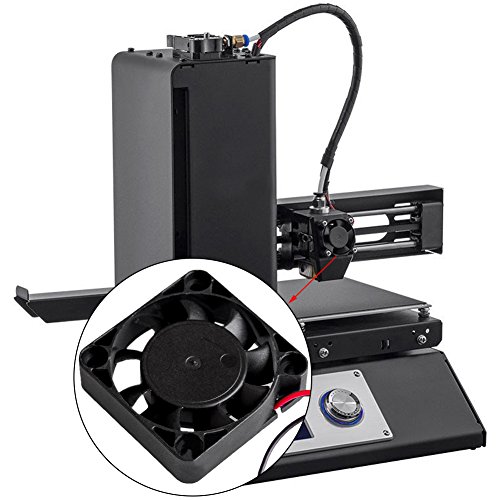Cooling Fan for 3D Printer HONG111 Makerbot Accessories Extruder Mini Cooling 12V 4010 (5 Pack) 404010mm