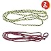 ArtCreativity 63 Inch String for Cat’s Cradle Game, 2 Pieces, Long & Slightly Stretchy, Classic Indoor and Outdoor Fun for Kids, Party Favor and Gift for Boys and Girls, Updated: Continuous Loop