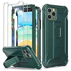 ORETECH iPhone 11 Pro Case, and [2 x Tempered Glass