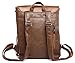 Kenox Vintage PU Leather Laptop Backpack Knapsack Rucksack Weekender Daypack Bag