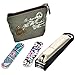 Nail Clipper Set Nail File Swing Out Nail Cleaner/File - Popular Gifts for Men & Women Best Nail Care for Manicure Pedicure Home & Travel Manicure Set (Gold)
