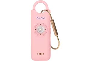 She's Birdie - The Original Personal Safety Alarm for Women by Women - Loud Siren, Strobe Light and Key Chain for Self Defens