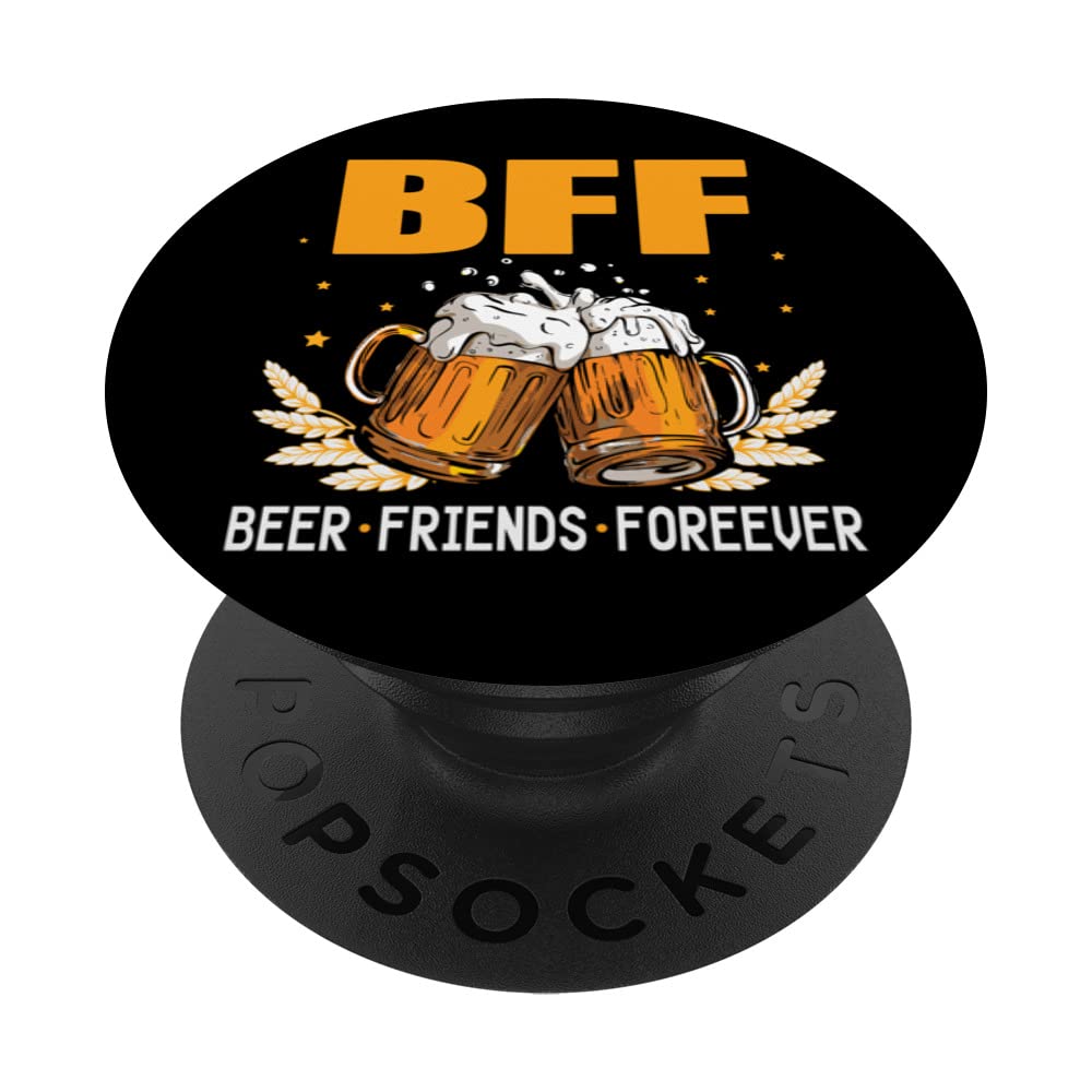 BFF Beer, Friends forever the Bachelor Party is near PopSockets Swappable PopGrip