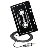 Reshow Travel Cassette Adapter for Cars - Listen to iPods, Smartphones, MP3 Players or a Walkman in a Standard Vehicle Cassette Player - Vintage/Retro Music Converter