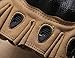 REEBOW GEAR Military Fingerless Hard Knuckle Tactical Gloves Half Finger for Motorcycle Driving Riding Army Gear Sport Shooting Airsoft Paintball Tan S