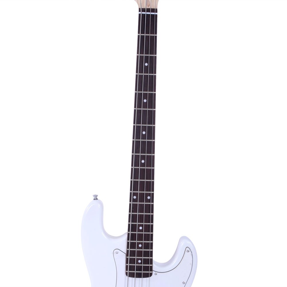 Full Size 4 String Electric Bass Guitar White - Fashion White Full Size 4 String Electric Bass Guitar Amazon In Electronics