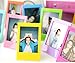 CAIUL Compatible 5 Different Colorful 3 inch Frame for Fujifilm Instax Mini 8 8+ 9 70 7s 90 25 26 50s, Instax SP-2, Polaroid PIC-300 Z2300 Films