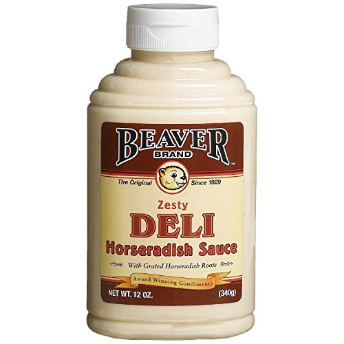 Beaver Brand Deli Horseradish Sauce, 12-Ounce Squeezable Bottle