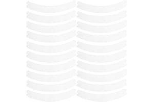 Toyvian 20pcs Disposable Sweat Wicking Belly Pads for Rash Prevention, Soft Cotton Abdominal Liners for