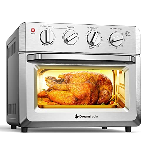 Dreamiracle Air Fryer Toaster Oven Combo 21 Quart 7in1 Countertop