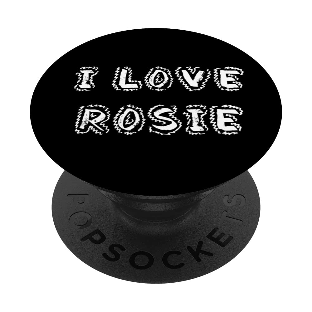 I Love Rosie puppy dog PopSockets Swappable PopGrip