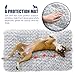 Dog Bed Kennel Pad Washable Anti-Slip Crate Mat for Large Dogs and Cats (36-inch)