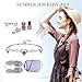 ZENI 925 Silver Women Bracelet Love Heart Angel Wings with 3A 5mm Cubic Zirconia, Package (Purple)