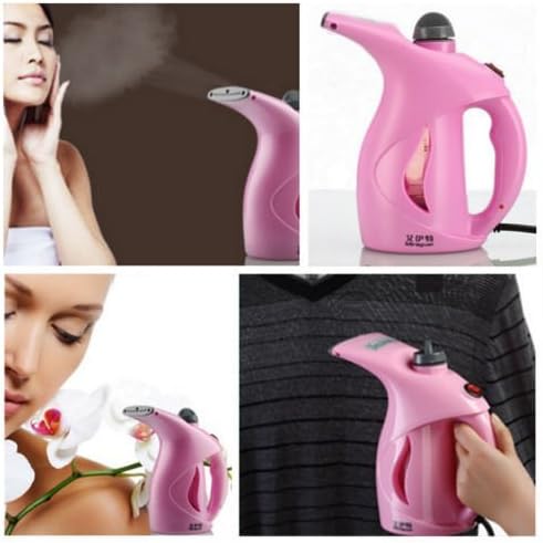 Cierie Iron Steam 2017 New with EU Plug Electric Garment Facial Steamer Brush for Ironing Clothes Portable Multifunction Pots Steam Face (HandyGarmentSteamer7)