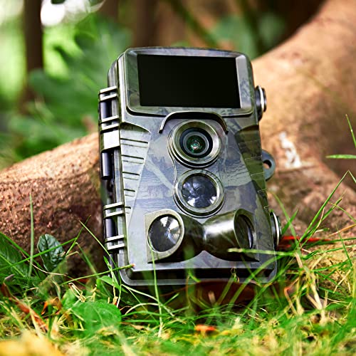 Dsoon WiFi Trail Camera 4K 32MP Bluetooth Game Camera Send Pictures to