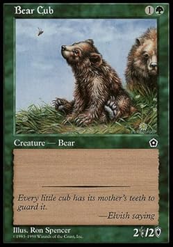 Amazon Com Magic The Gathering Bear Cub Portal Second Age Toys Games