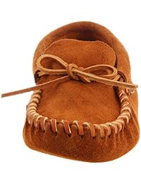 Minnetonka Men's Leather Laced Softsole Moccasin