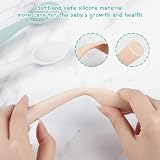 Vicloon 7 Pack Silicone Baby Spoons Self-Feeding Weaning Training Spoons view 4