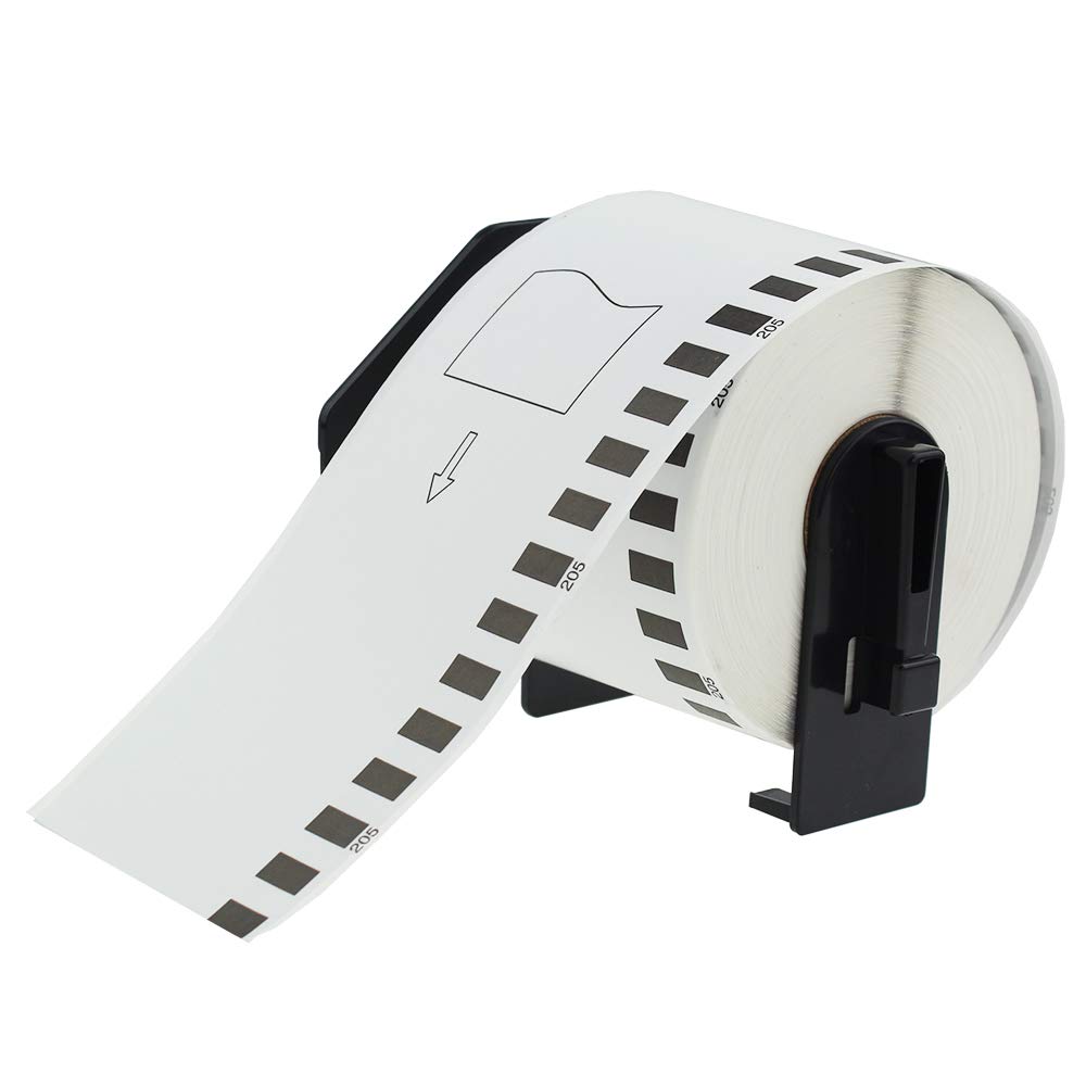 Compatible DK-44205 62mm x 30.48m White Thermal Standard Address Labels Compatible with Brother QL-500 550 570 700 710W 720NW 800 810W 820NWB 1050 1100 1110NWB Printers