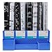 Music Sheet File Paper Storage Folder Documents Holder Blank Sheet Files Plastic A4 Size 40 Pockets (Music Sheet Black)