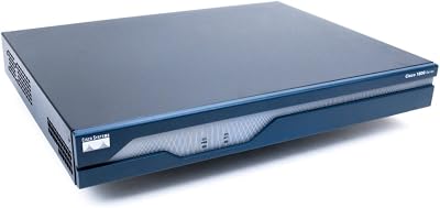 Cisco CISCO1841 Router 10/100Mbps Ethernet LAN 128MB RAM 64MB Flash IOS Firewall