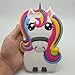 Rainbow Unicorn iPhone 7 Plus Case, XINSIR Cute 3D Cartoon Animal Horse Soft Silicone Case Rubber Back Cover Skin for Apple iPhone 7 plus 5.5inch