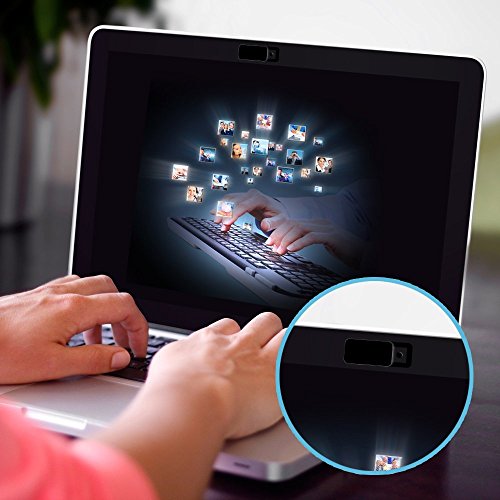 Webcam Cover, 0.027 inch Ultra-Thin Laptop Webcam Cover Slider Camera cover for Macbook Pro, Laptop, Mac, PC, Surfcase Pro, iPhone, Protecting Your Digital Life, 3 Pack - Thumbnail 6