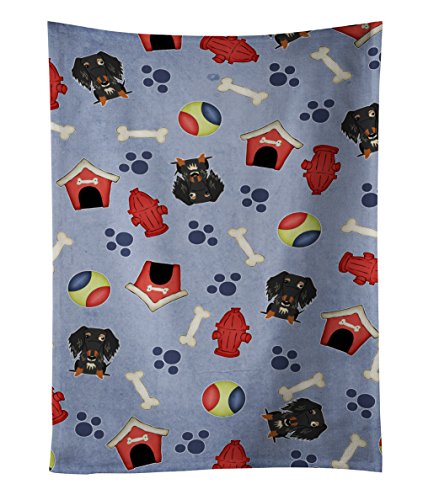 Caroline S Treasures Bb2741ktwl Wire Haired Dachshund Dapple
