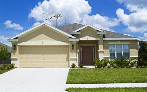 BoostWaves WA2802 HDTV Digital Outdoor Antenna Remote Controlled Rotation High Band Super Long Range - Thumbnail 3