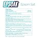 Epsoak Epsom Salt (15 lb. Canister) USP Magnesium Sulfate