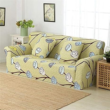 Buy Flor Geometic Spandex Stretch Sofa Protective Slip Elastic