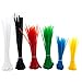 Tosman Assorted Zip Ties Multi Color Nylon Cable Ties Self Locking 6+8+10 Inch Yellow Blue Green Red White Black Wire Organizers 500 Pieces (Combo Pack)