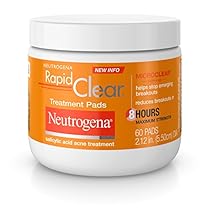 Neutrogena Rapid Clear Maximum Strength Treatment Pads, 60 Count