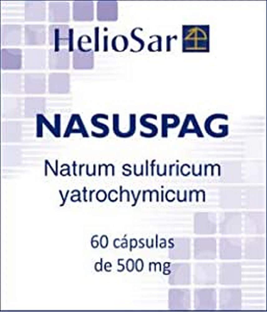 Heliosar Nasuspag Natrum Sulfuricum 60 Capsules - 1 Piece