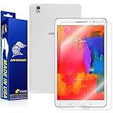 ArmorSuit MilitaryShield - Samsung Galaxy Tab Pro 8.4 Screen Protector + White Carbon Fiber Full Body Skin Protectorw/ Lifetime Replacements